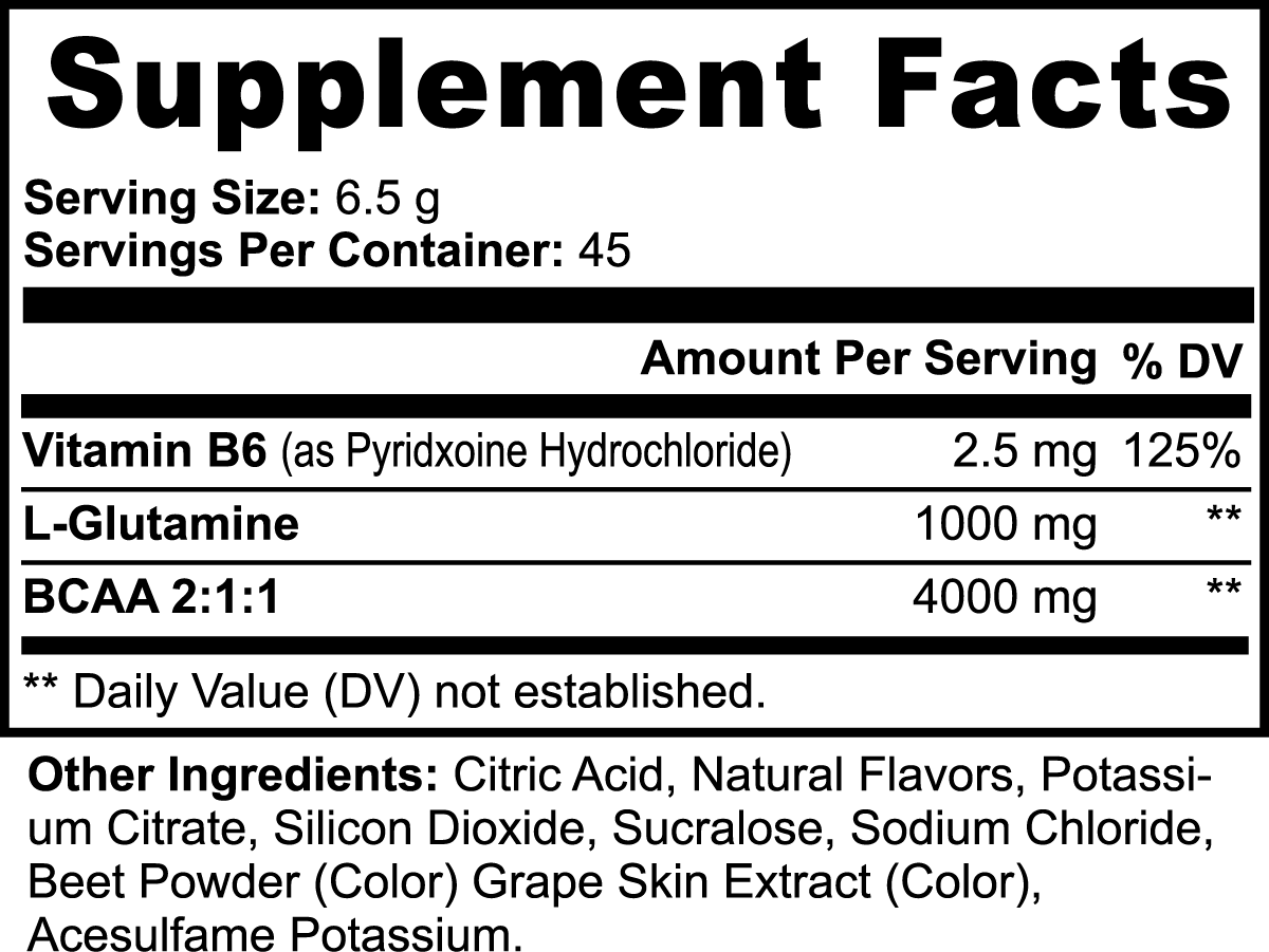 Battle Armor Athletics BCAA Post Workout Powder (Honeydew/Watermelon)