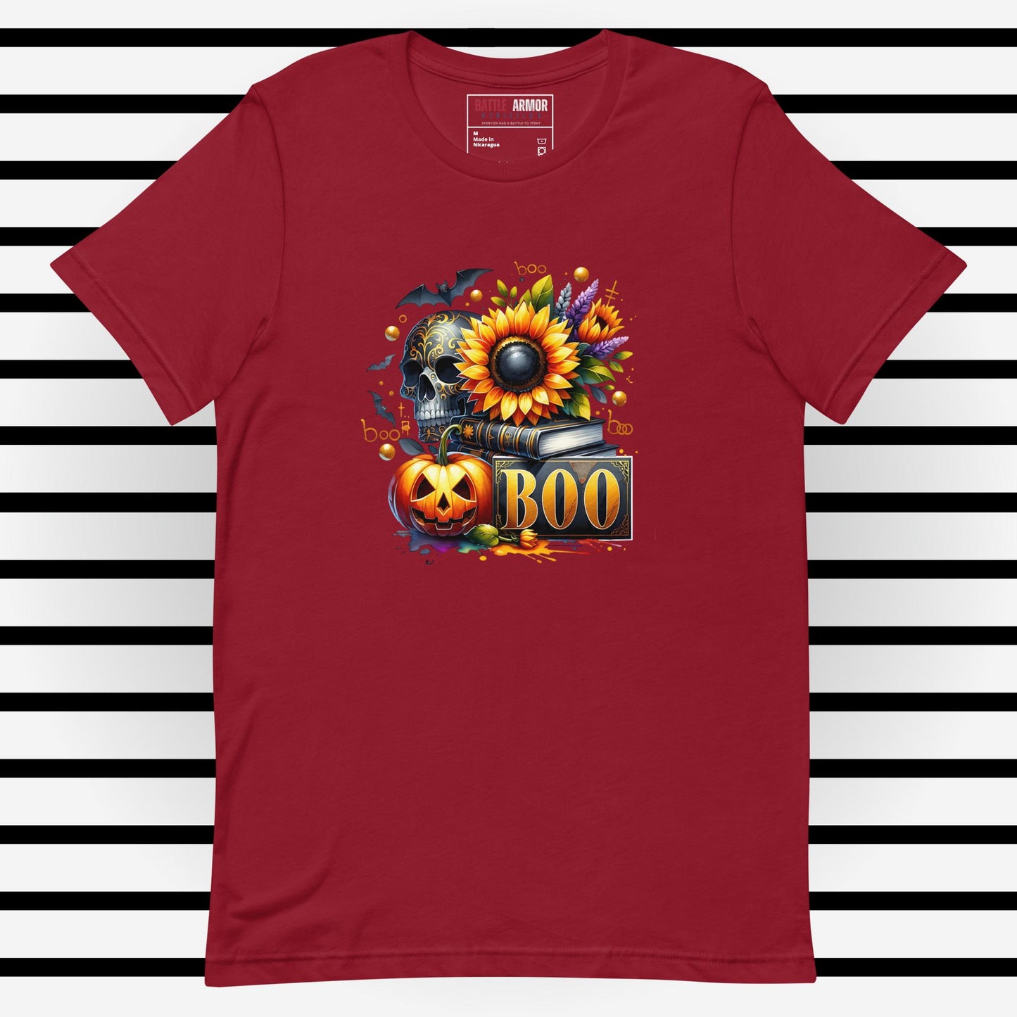 WOMENS BOO SKULL TEE