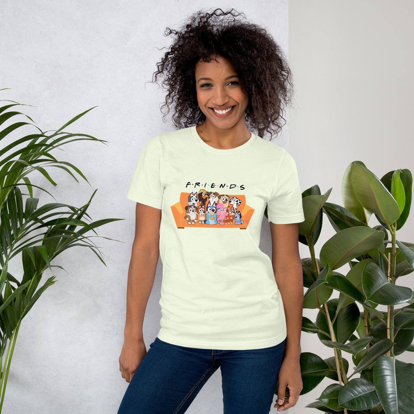 WOMEN'S BLUEY FRIENDS SHIRT