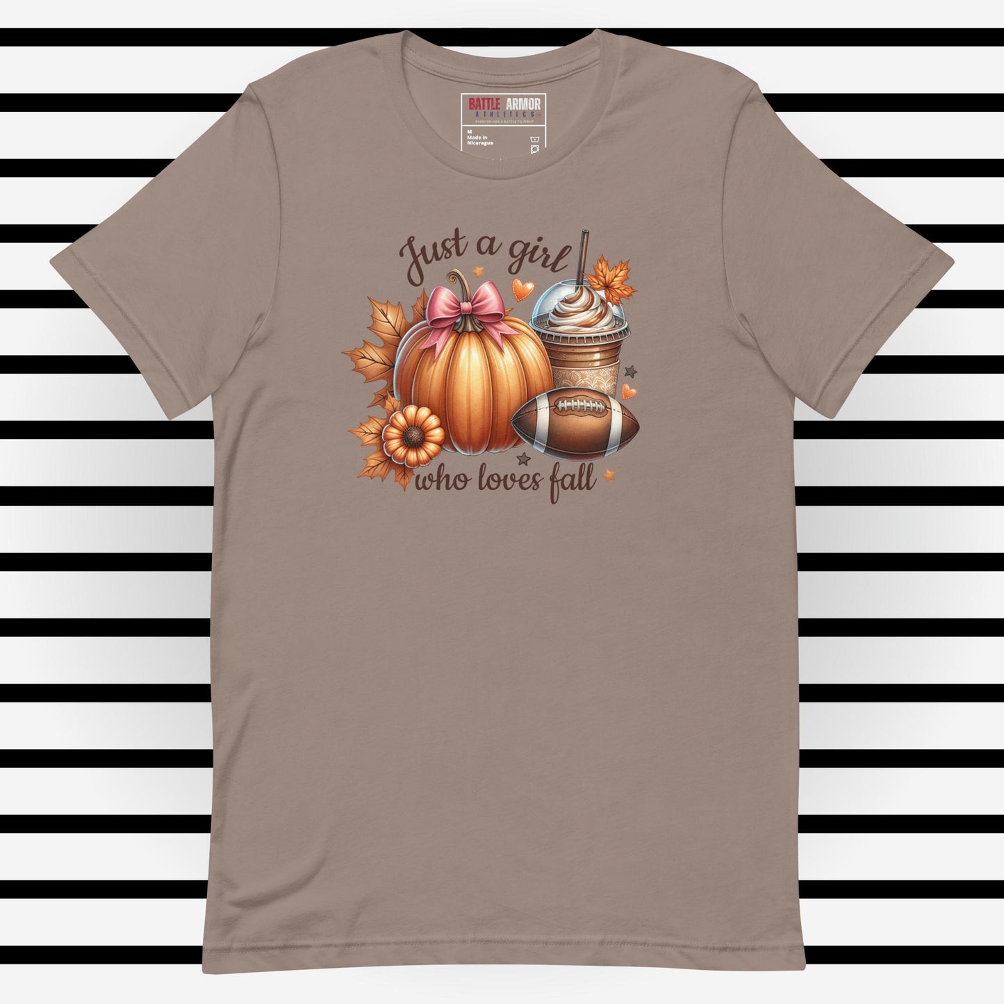 WOMENS GIRL WHO LOVES FALL TEE