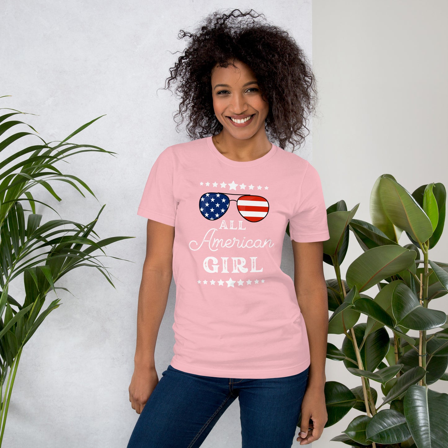 WOMEN'S ALL AMERICAN GIRL SHIRT