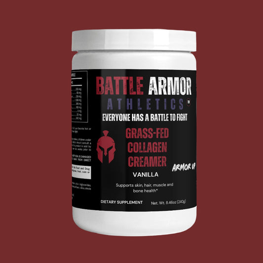BATTLE ARMOR ATHLETICS Grass-Fed Collagen Creamer (Vanilla)