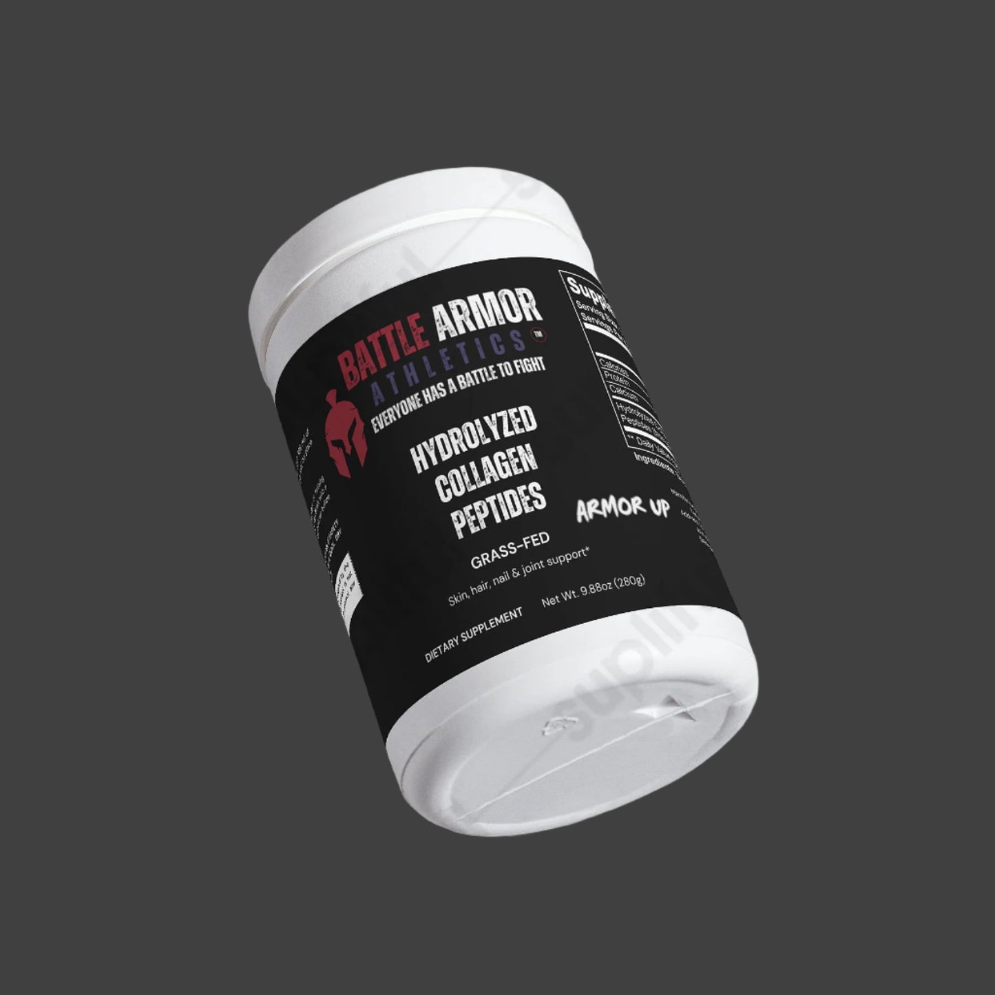 Battle Armor Athletics Grass-Fed Hydrolyzed Collagen Peptides