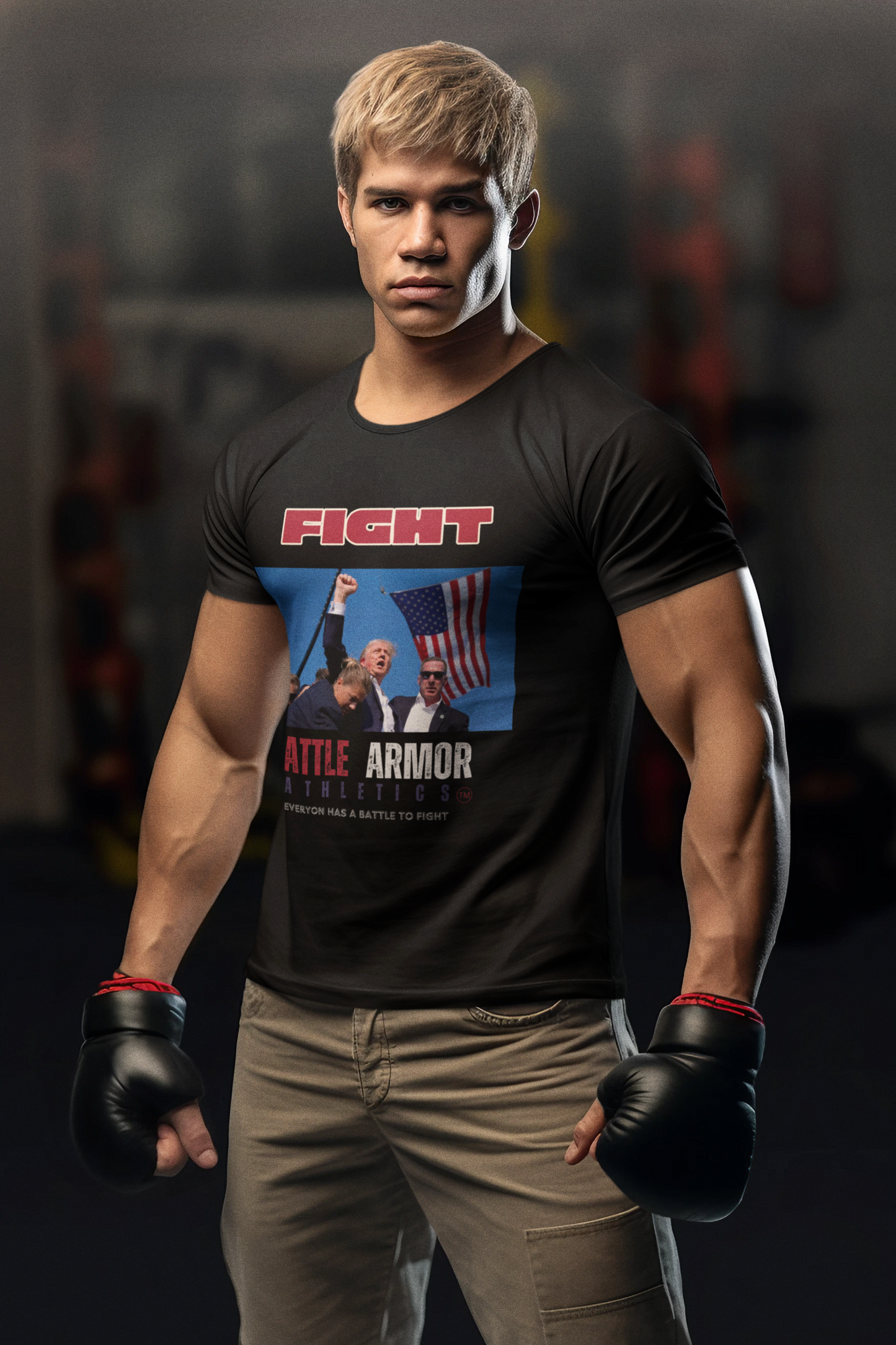 Unisex classic tee TRUMP FIGHT TEE