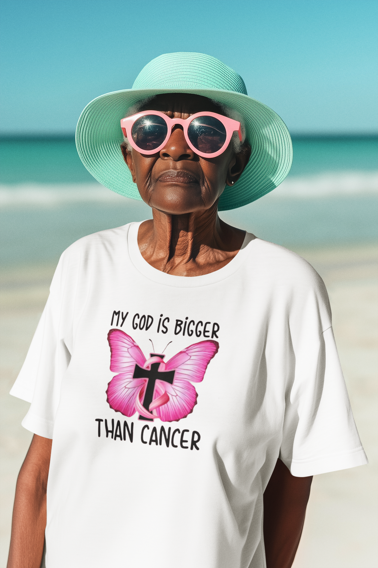 Unisex god bigger then cancer