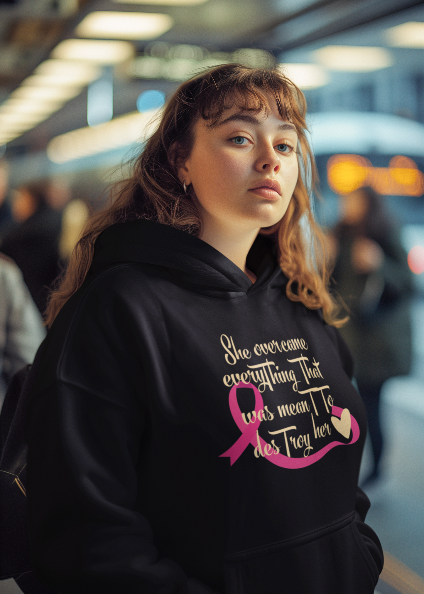 WOMENS OVER CAME HOODIE