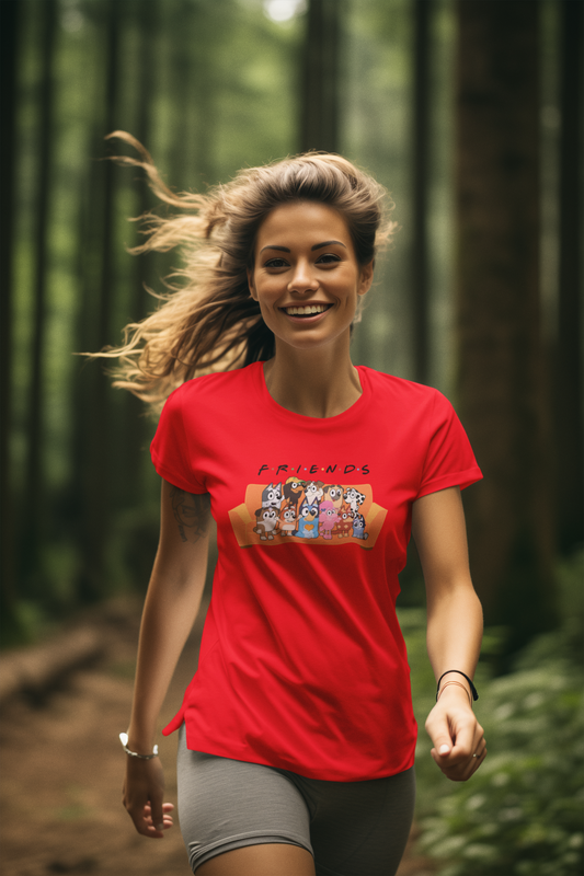 WOMEN'S BLUEY FRIENDS SHIRT