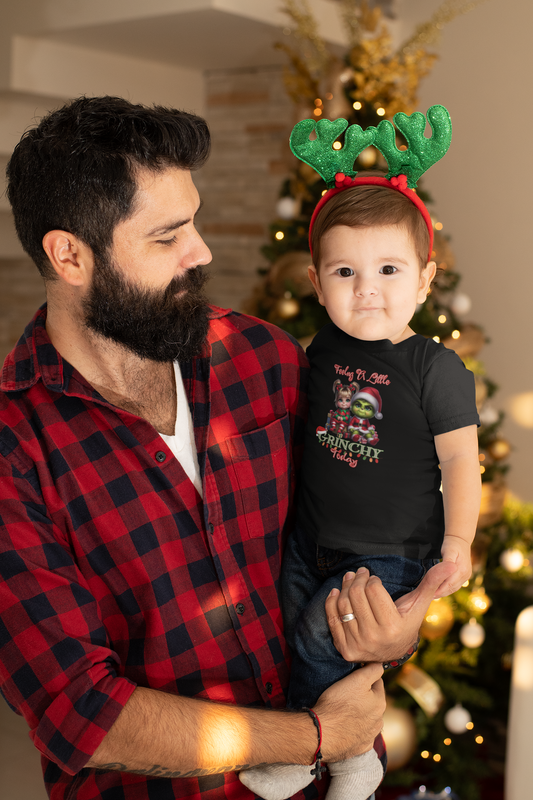 Baby Jersey Short Sleeve Tee [feeling little grinchy]