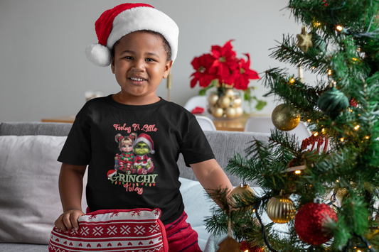 Toddler Short Sleeve Tee [feeling little grinchy]