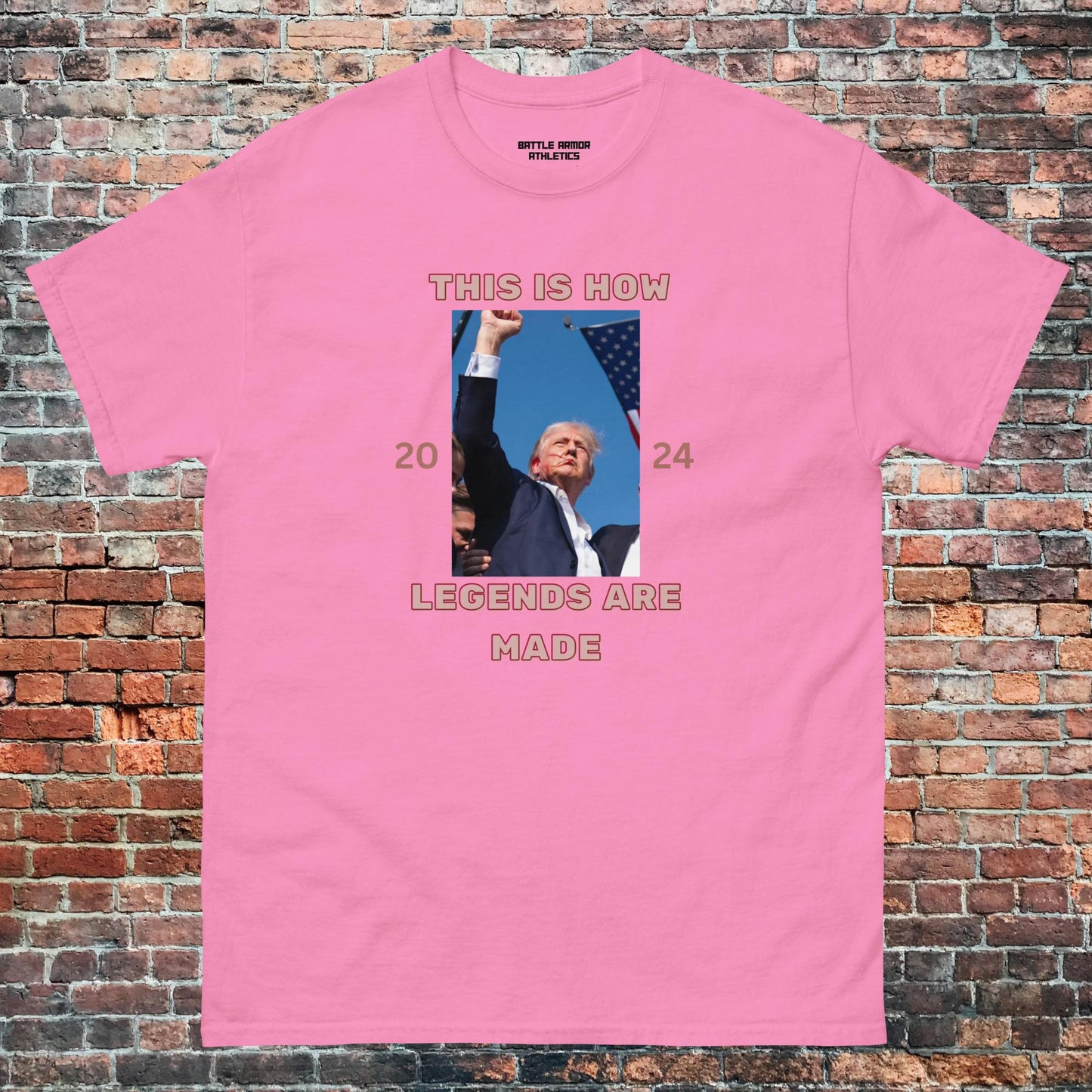 Unisex TRUMP HOW LEGENDS ARE MADE TEE