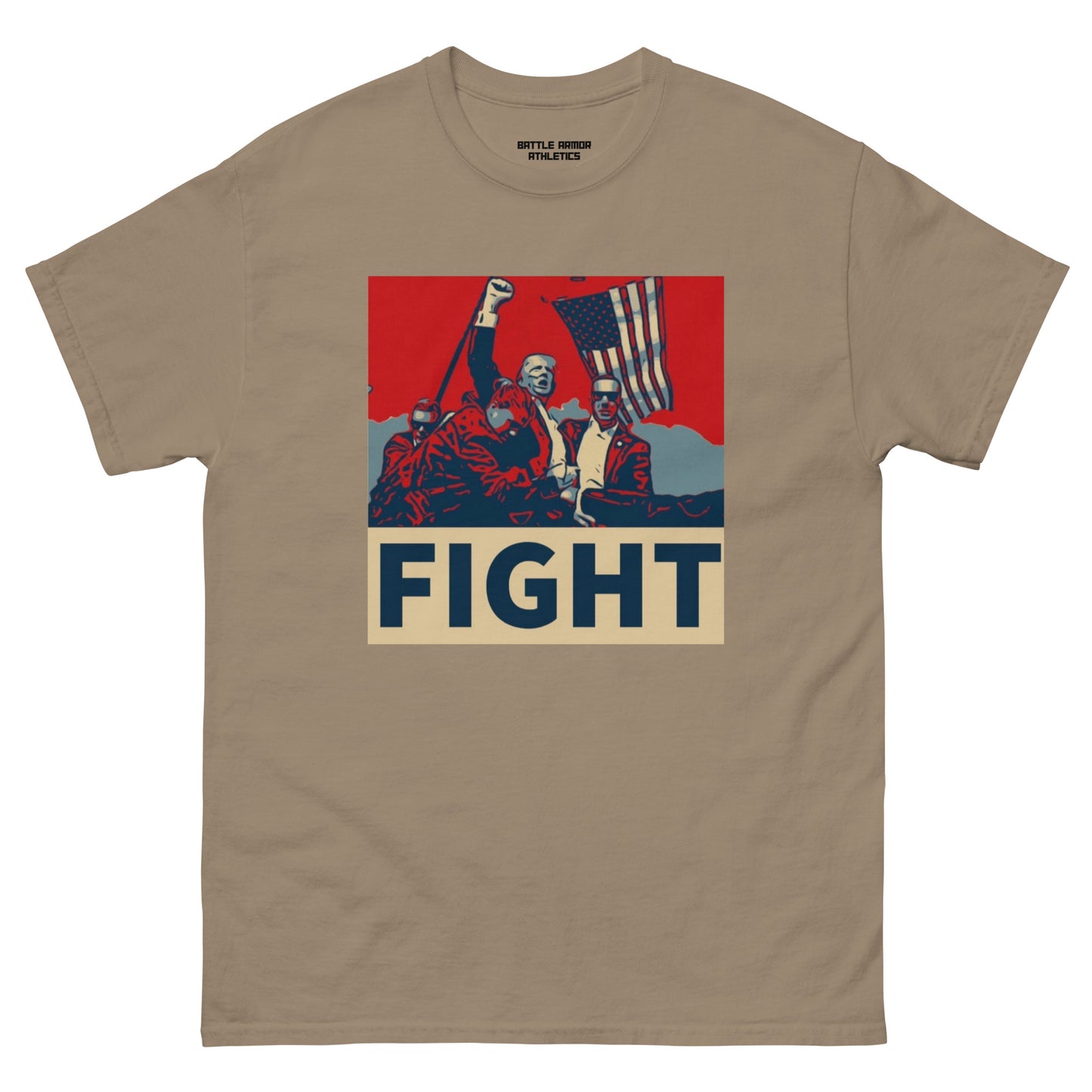 Unisex classic tee TRUMP FIGHT TEE 2