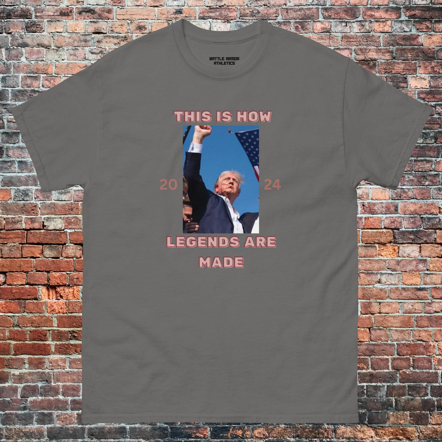 Unisex TRUMP HOW LEGENDS ARE MADE TEE
