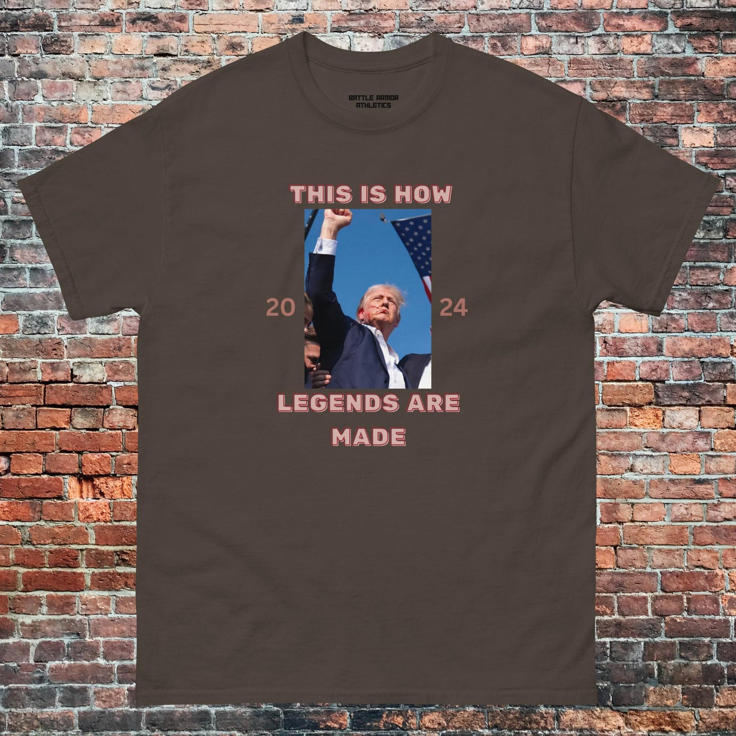Unisex TRUMP HOW LEGENDS ARE MADE TEE