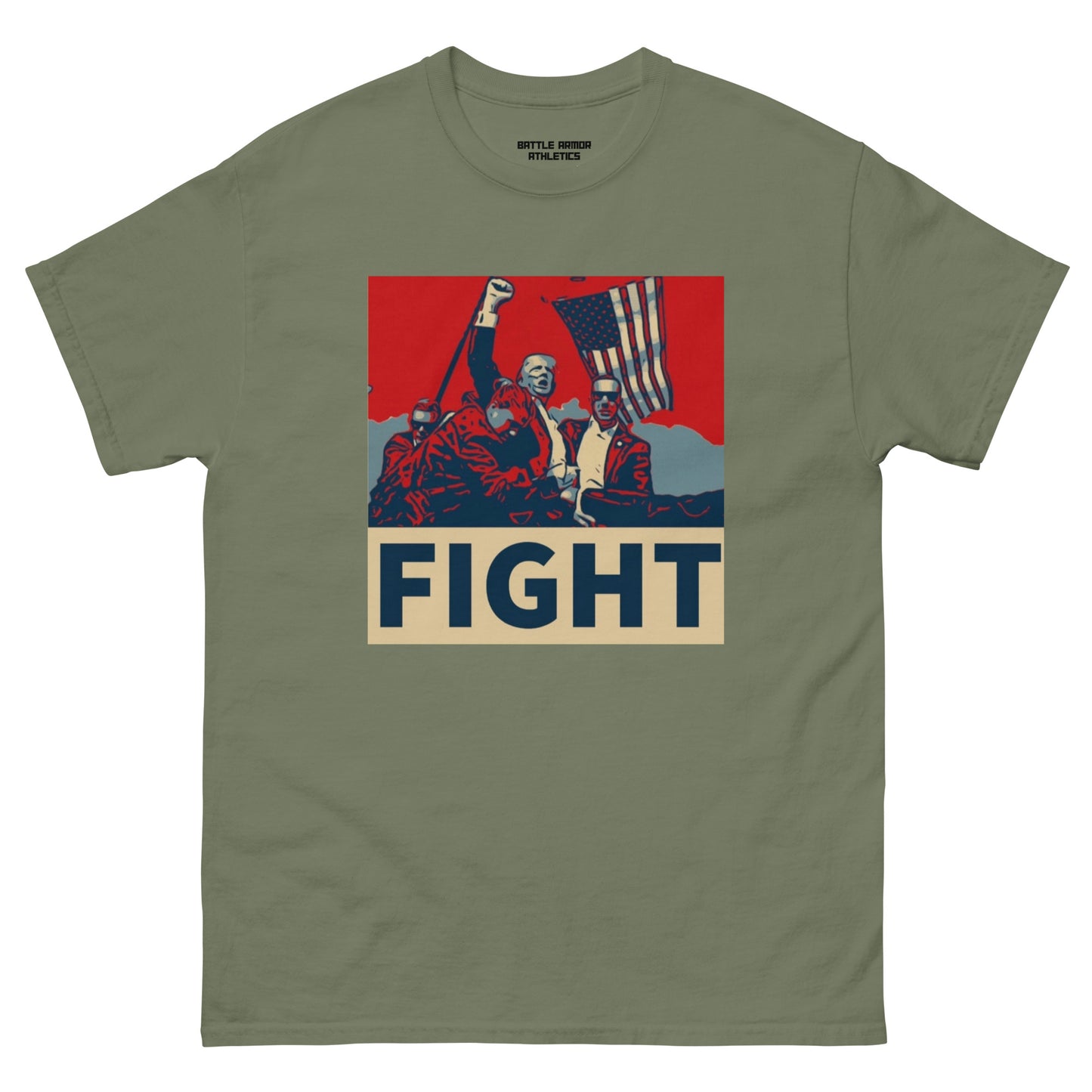 Unisex classic tee TRUMP FIGHT TEE 2