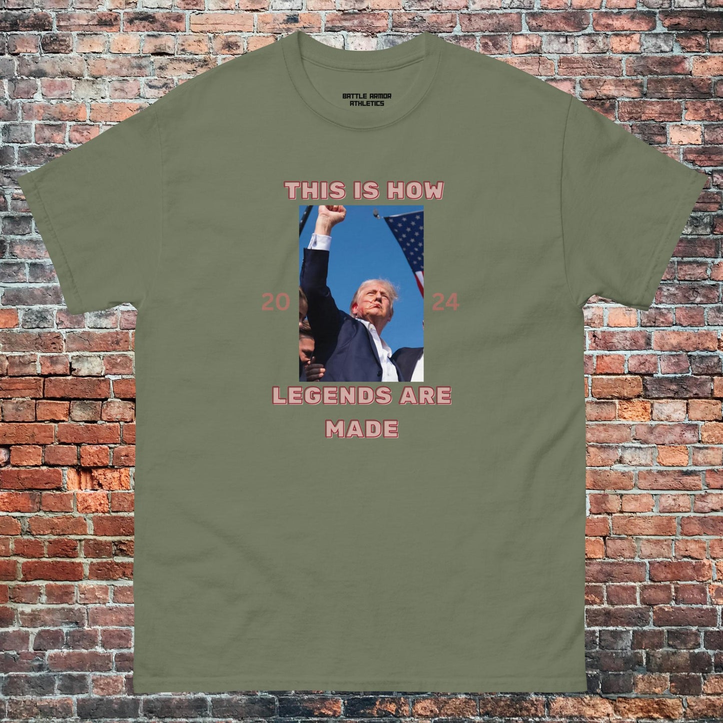 Unisex TRUMP HOW LEGENDS ARE MADE TEE