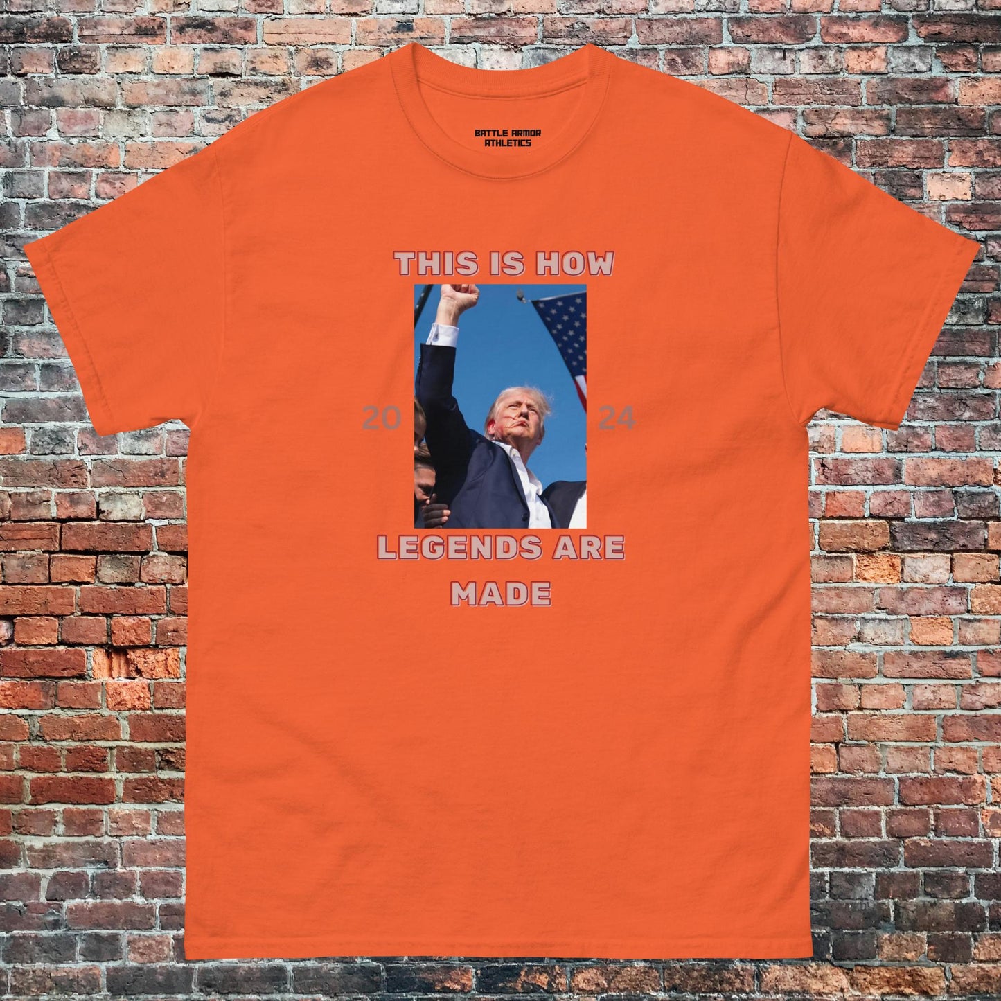 Unisex TRUMP HOW LEGENDS ARE MADE TEE