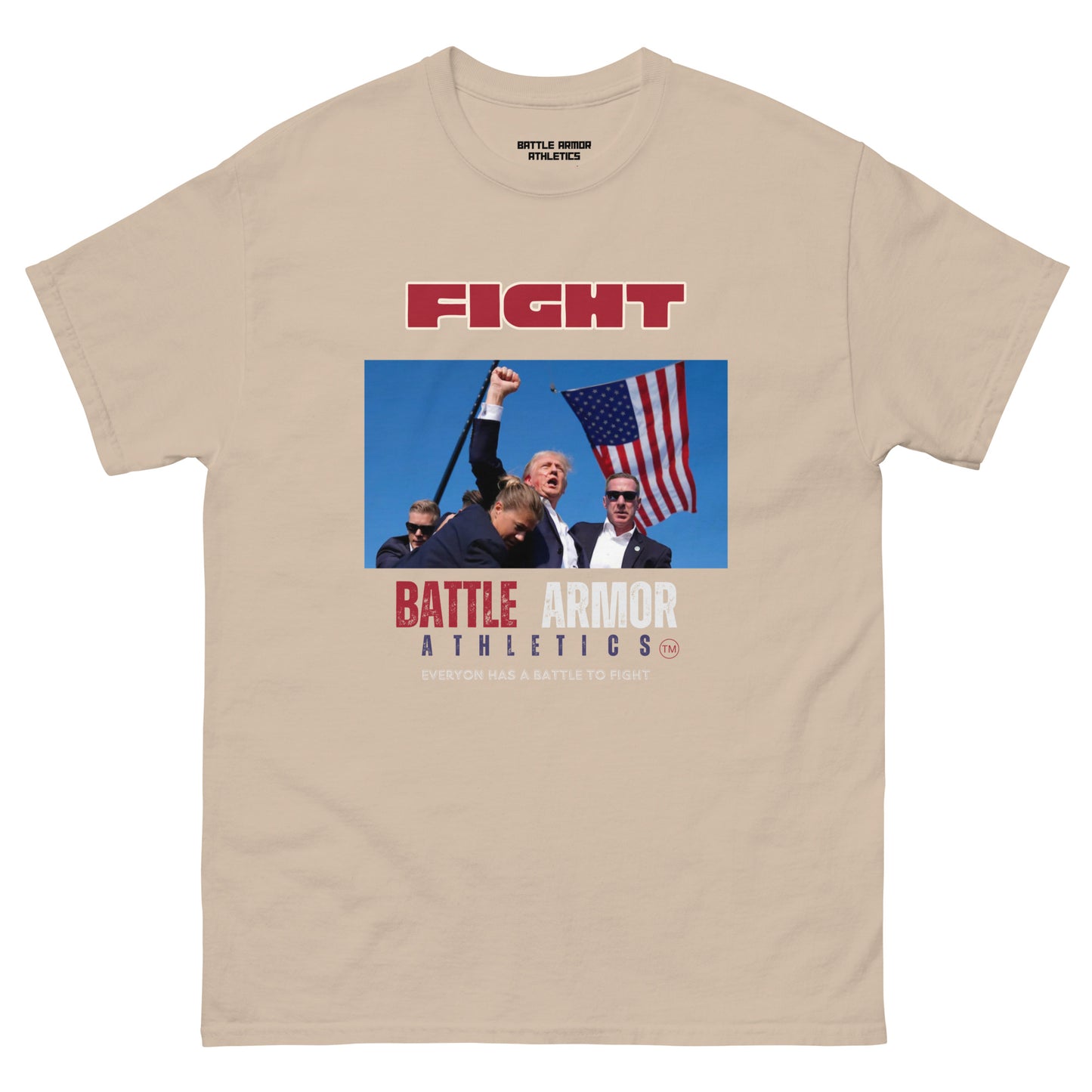 Unisex classic tee TRUMP FIGHT TEE