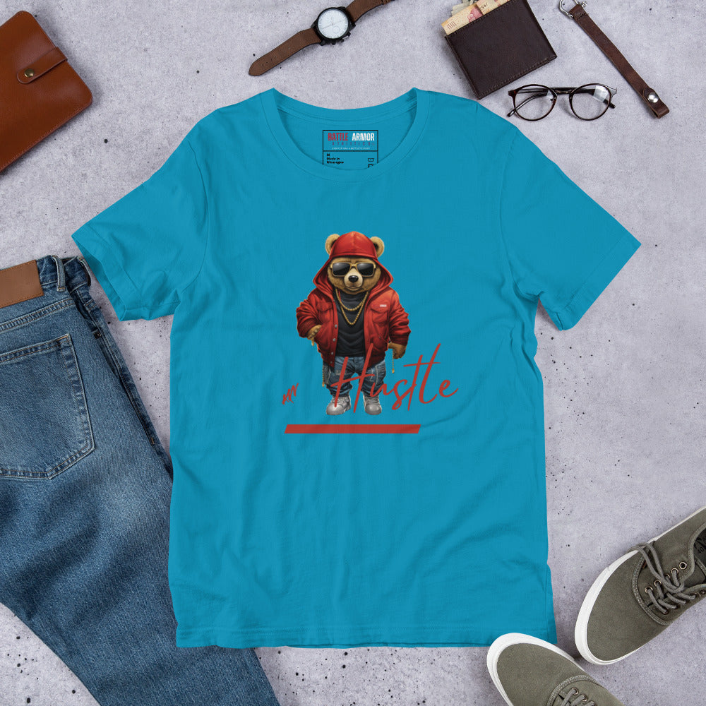 MENS HUSTLE BEAR TEE
