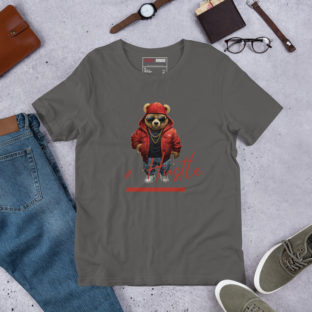 MENS HUSTLE BEAR TEE