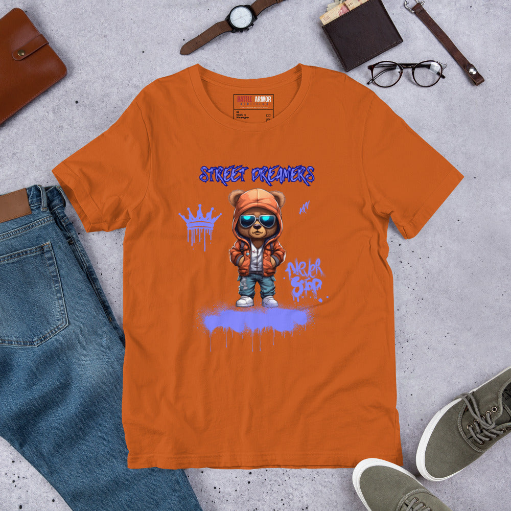 MENS STREET DREAMERS BEAR TEE