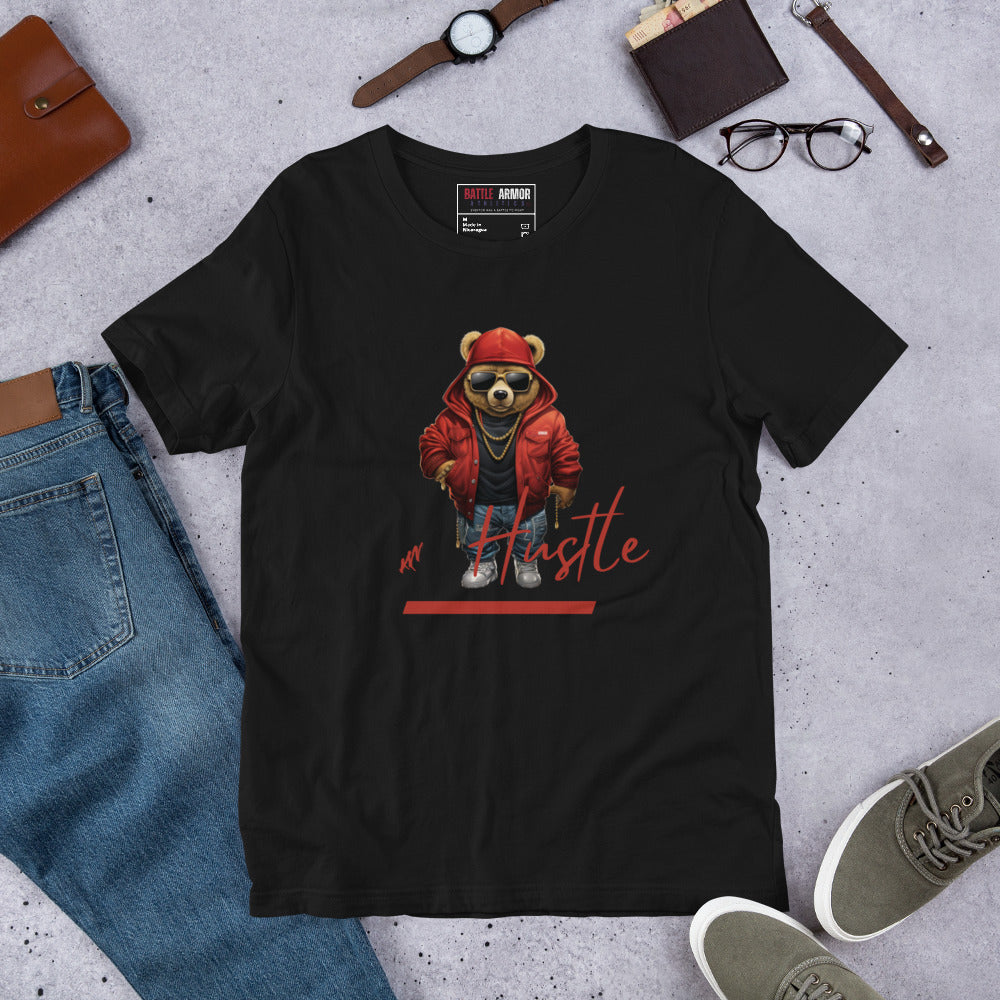 MENS HUSTLE BEAR TEE