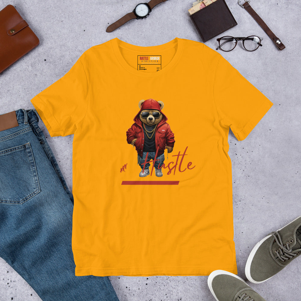 MENS HUSTLE BEAR TEE