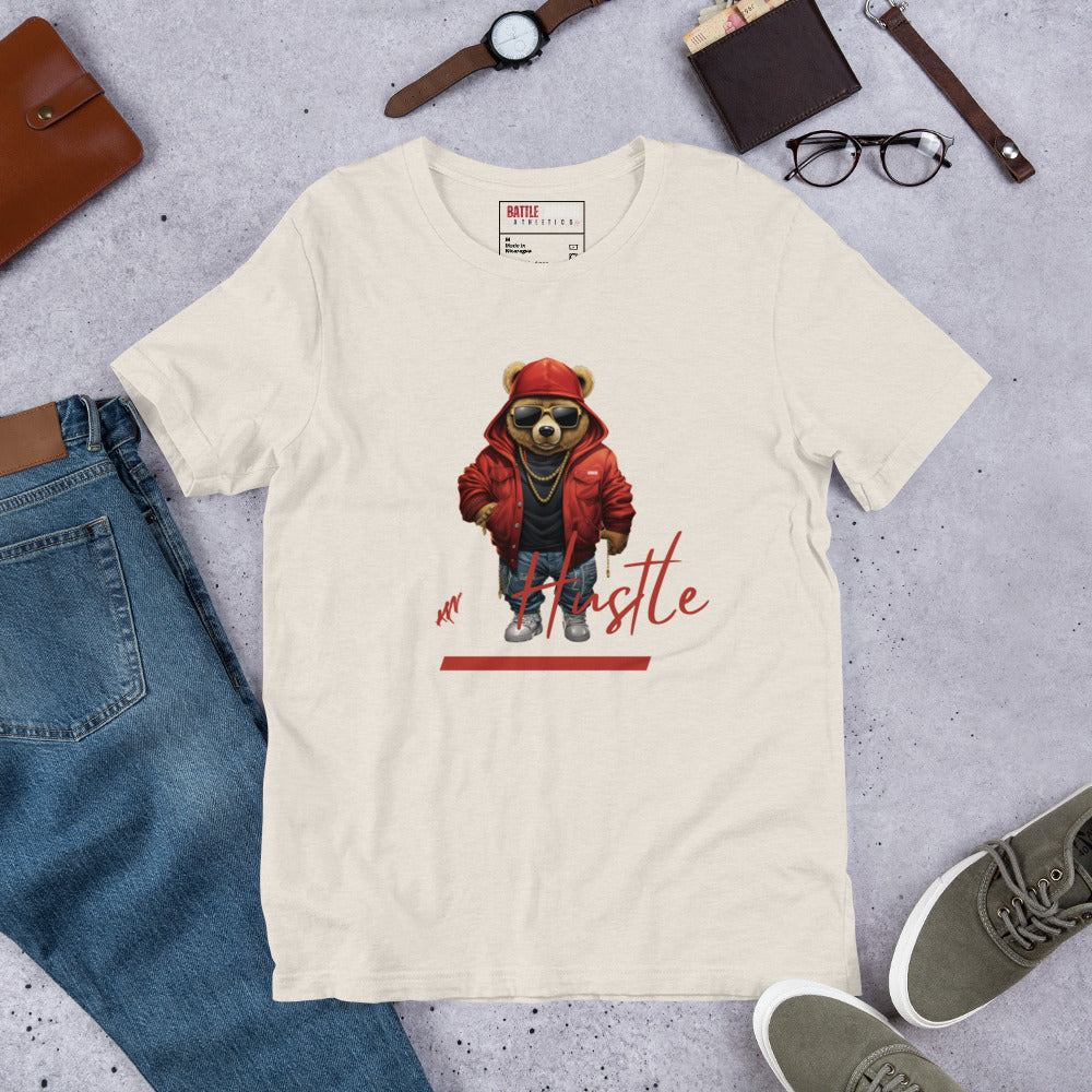 MENS HUSTLE BEAR TEE
