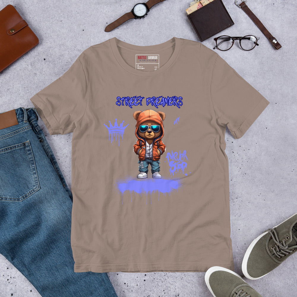MENS STREET DREAMERS BEAR TEE