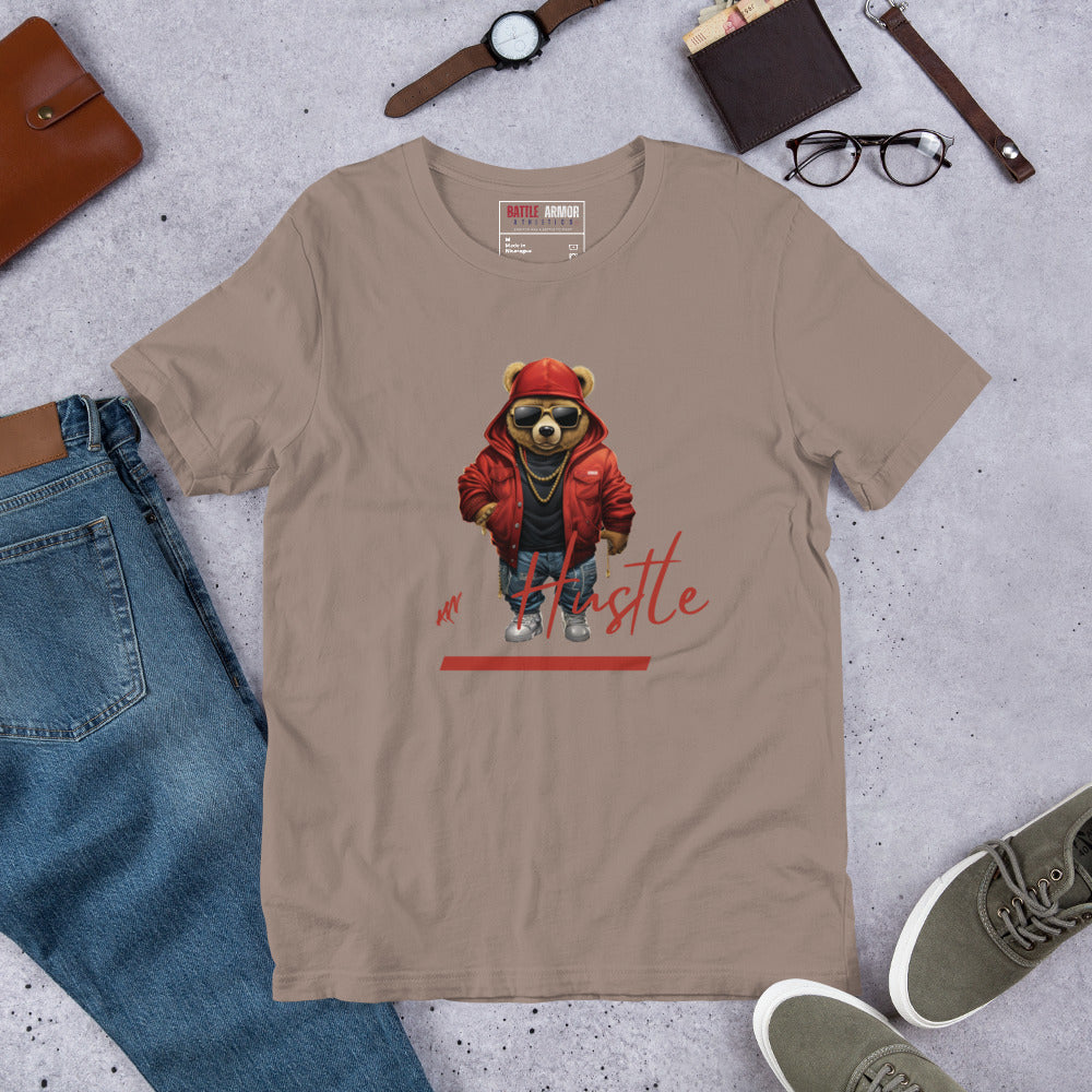 MENS HUSTLE BEAR TEE