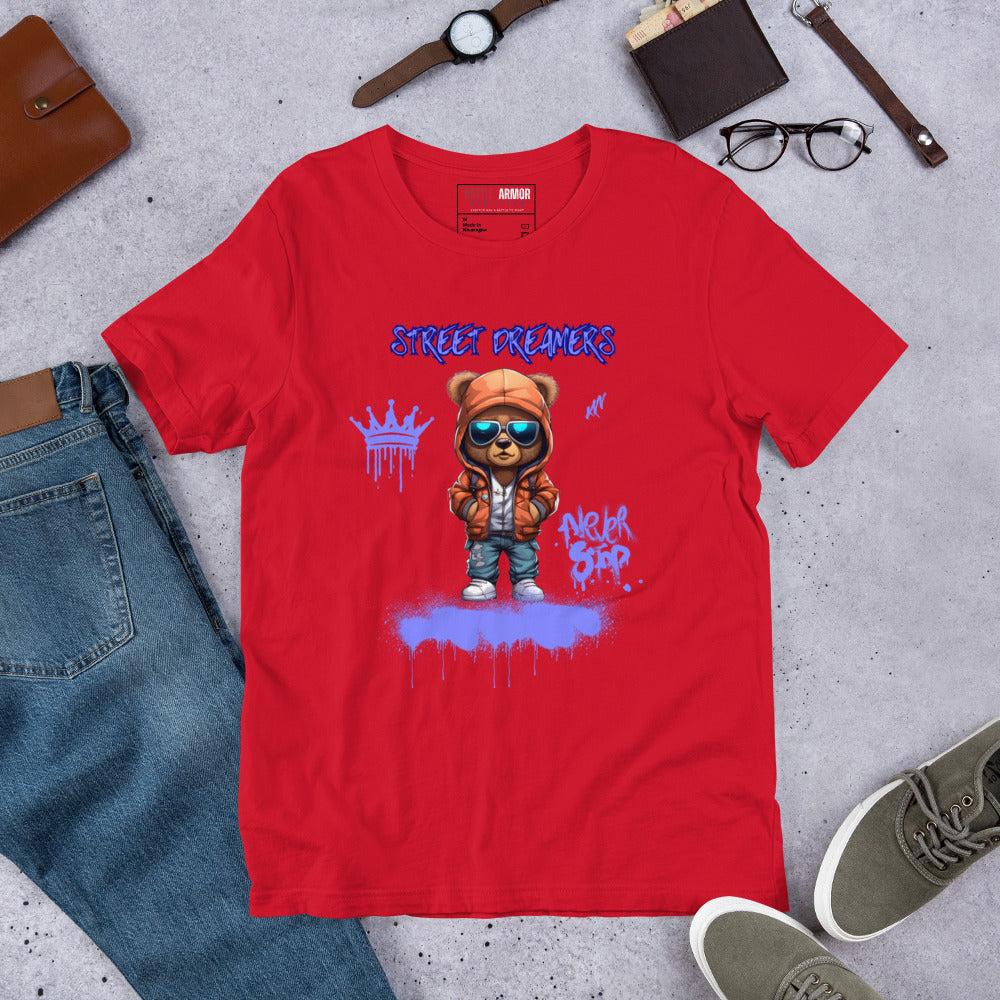 MENS STREET DREAMERS BEAR TEE