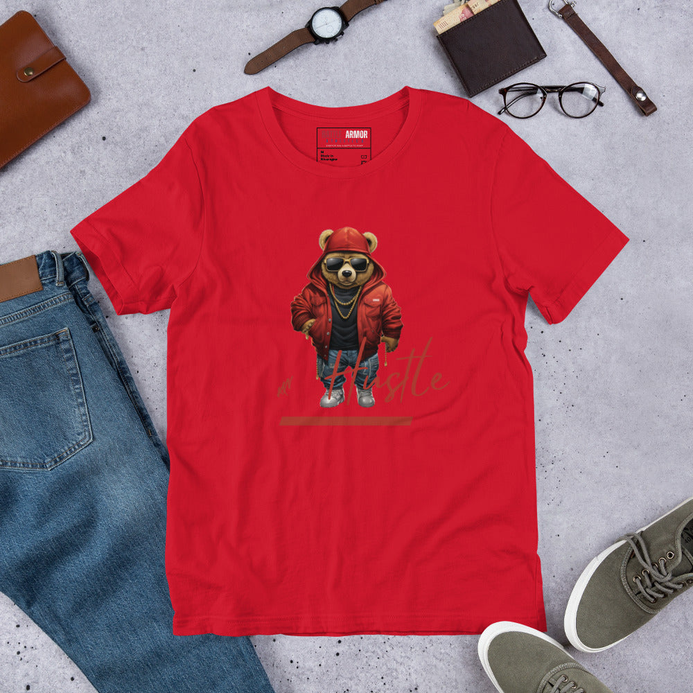 MENS HUSTLE BEAR TEE
