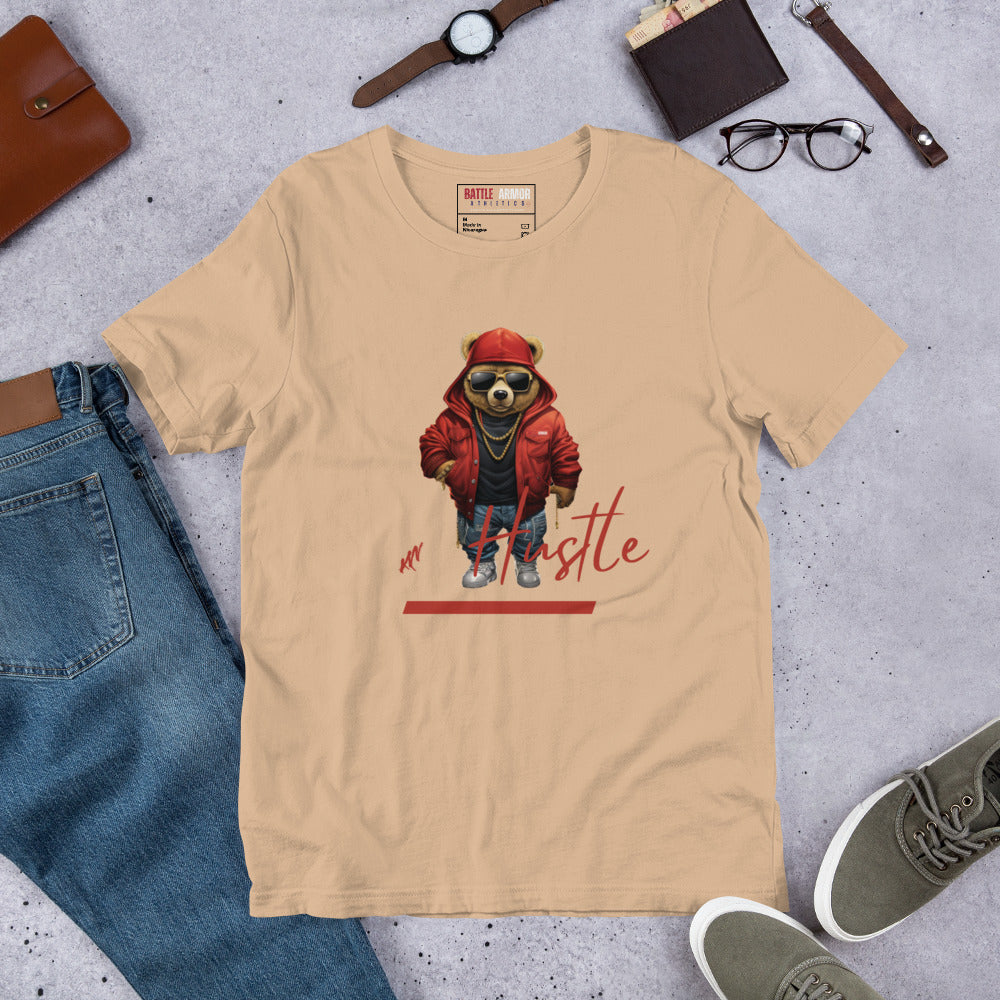 MENS HUSTLE BEAR TEE