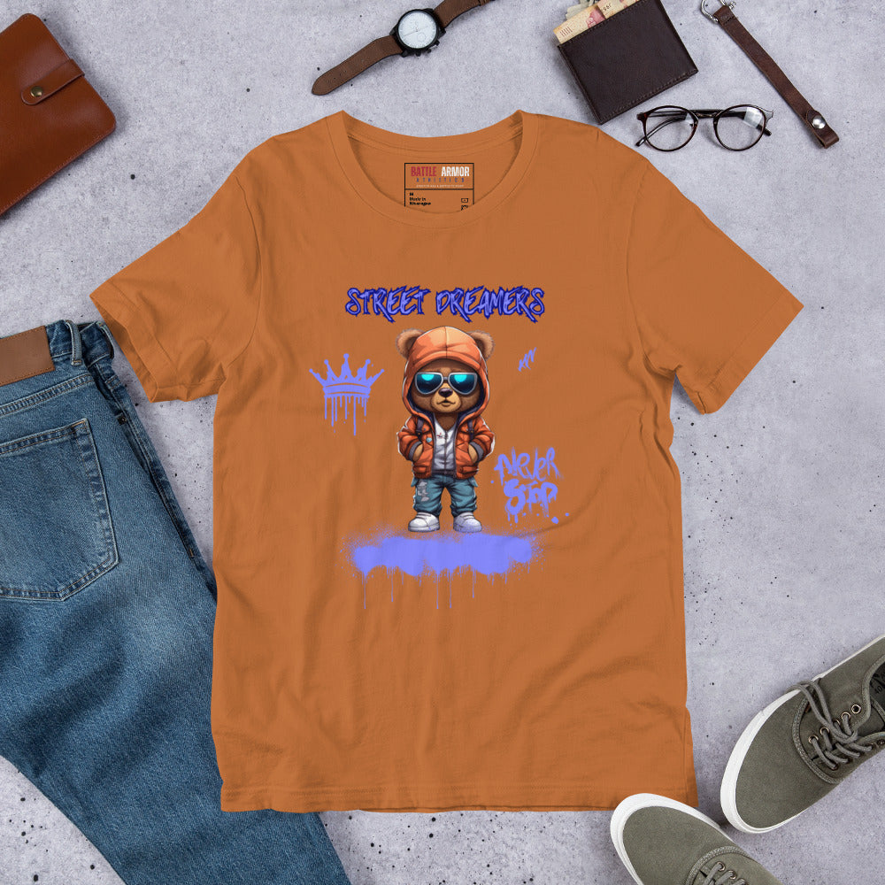 MENS STREET DREAMERS BEAR TEE