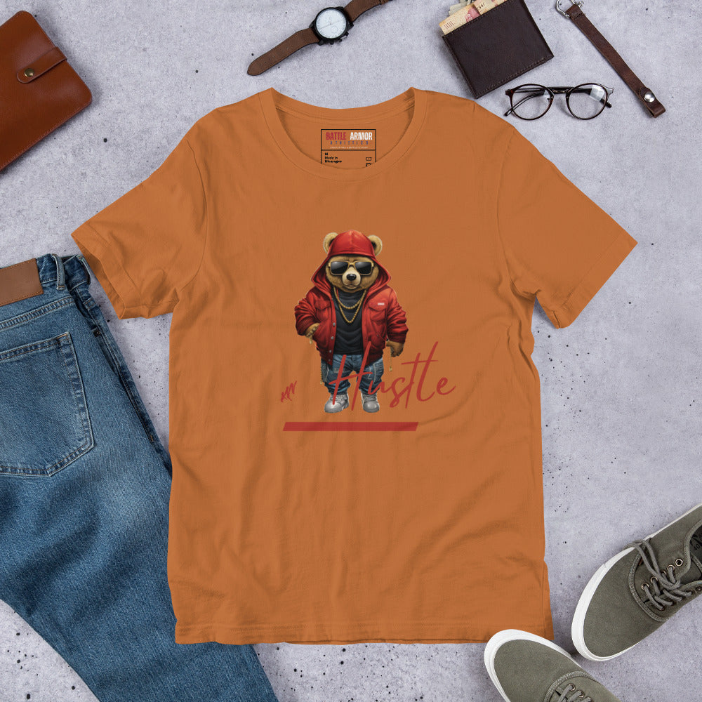 MENS HUSTLE BEAR TEE